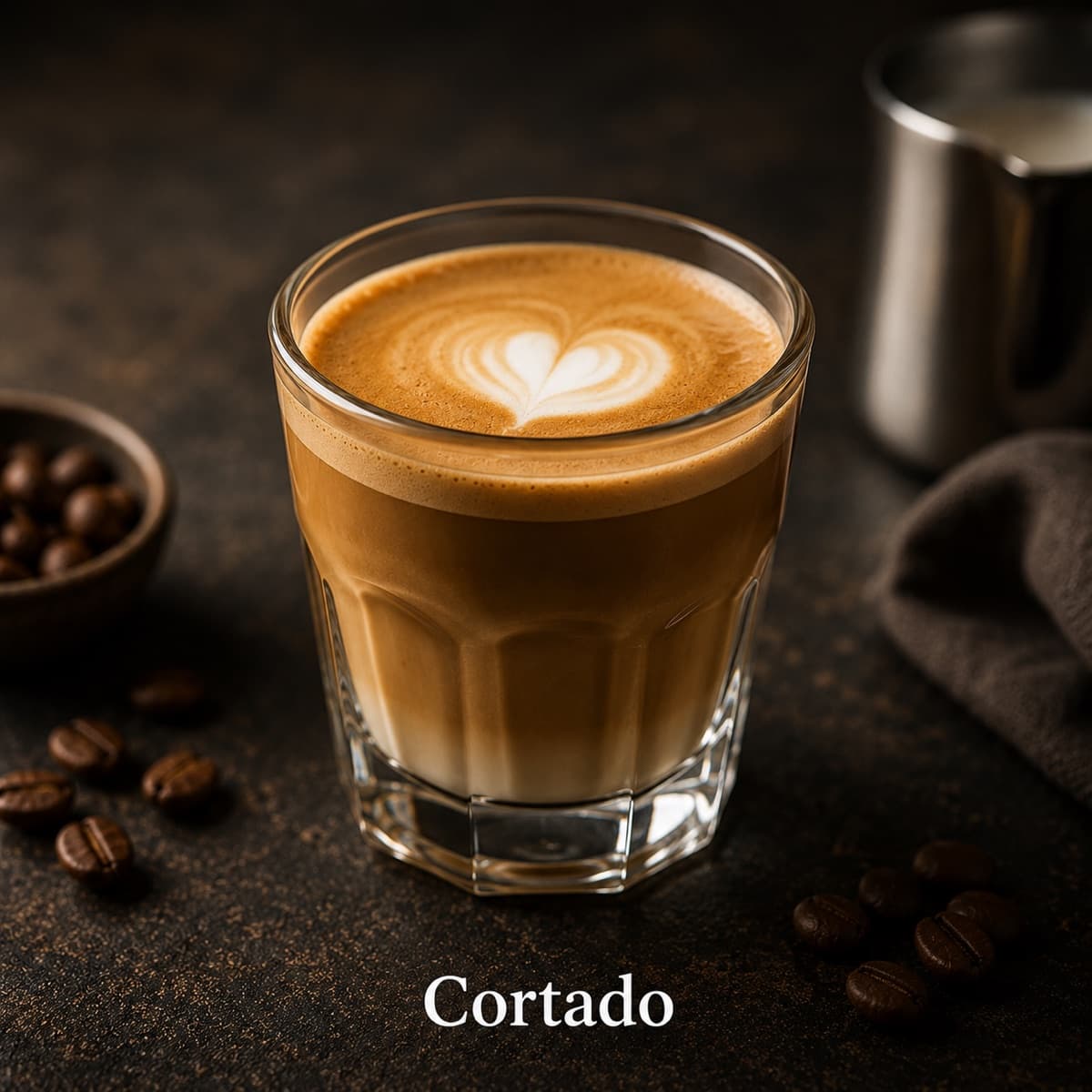 Cortado from Café Delight in Parker, CO