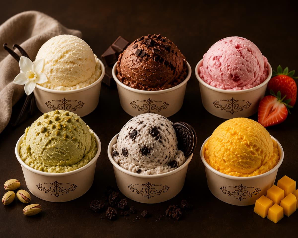 Gelato from Café Delight in Parker, CO
