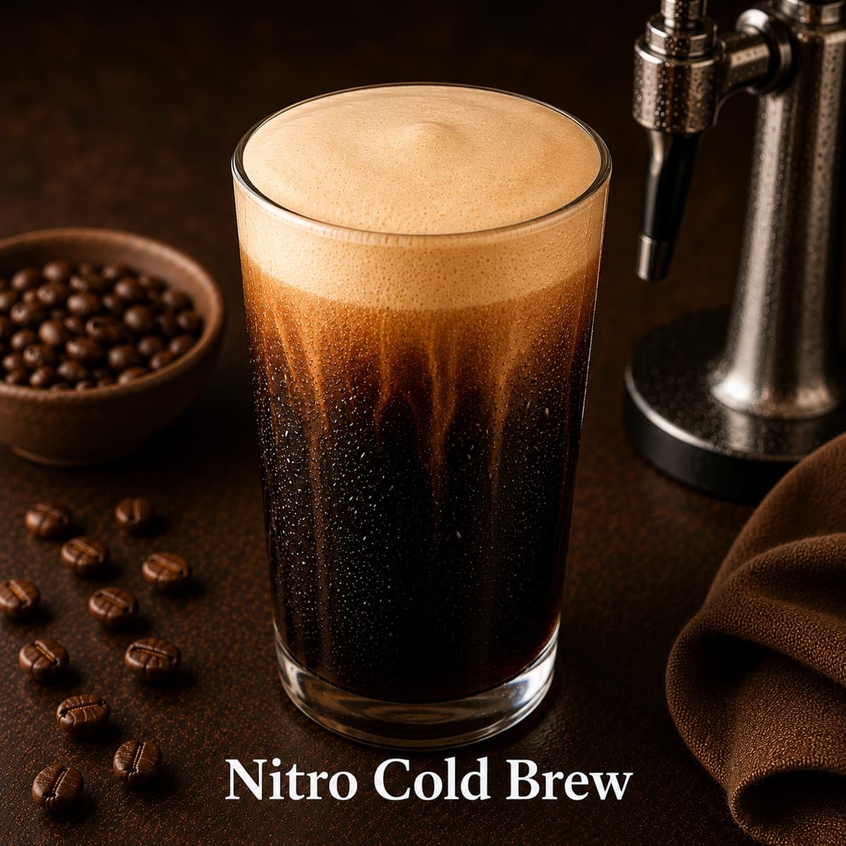 Nitro Brew Coffee from Café Delight in Parker, CO