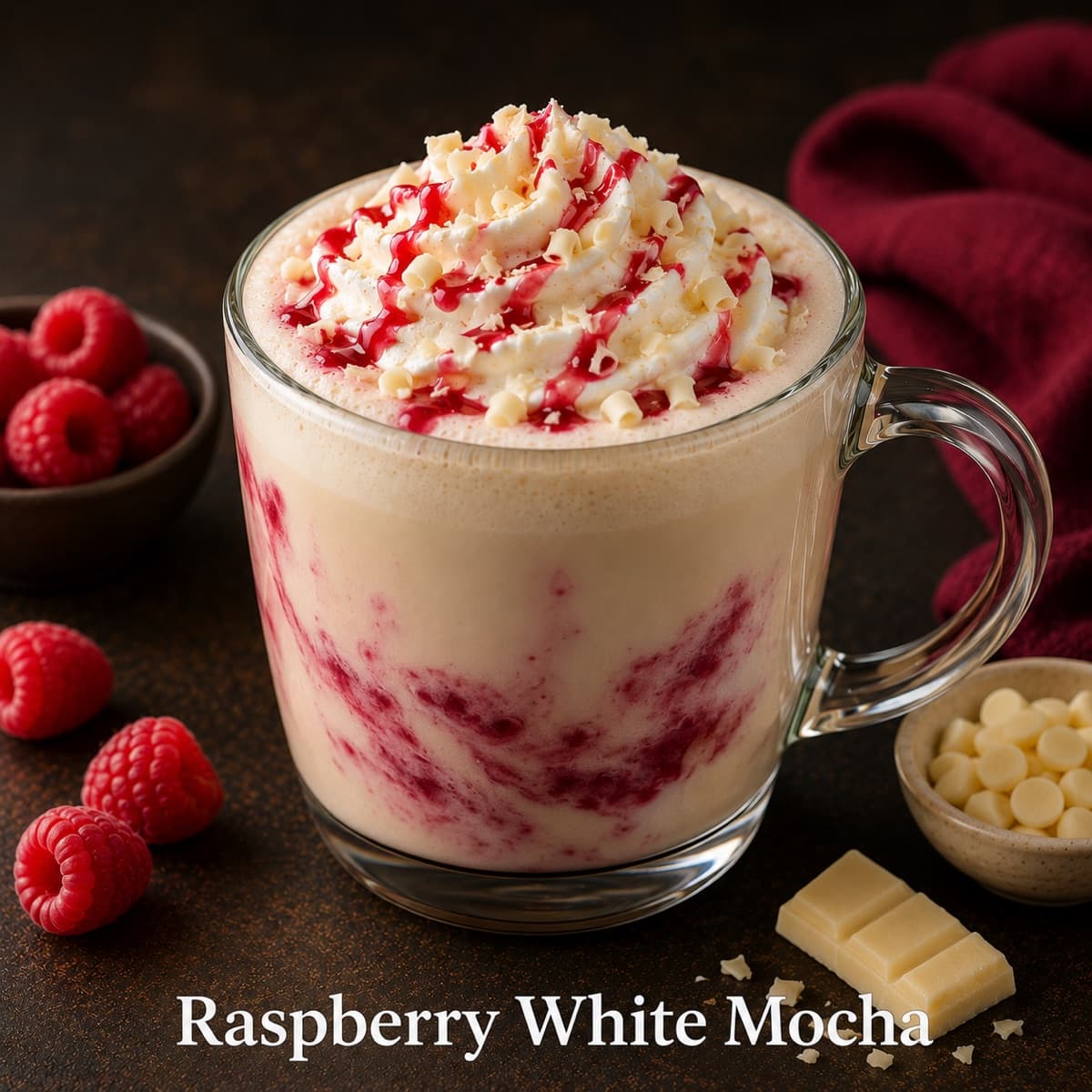Raspberry White Mocha from Café Delight in Parker, CO
