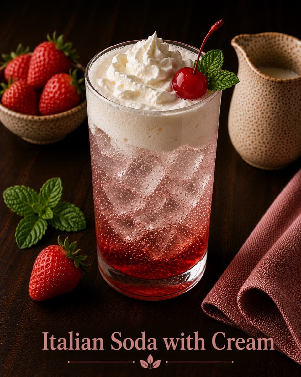 Italian Soda w/ Cream from Café Delight in Parker, CO